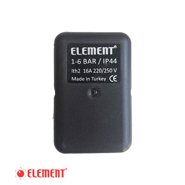 کلید اتومات پمپ آب المنت مدل ELT 1/6 بازه 1 تا 6 بار