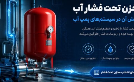 مخزن تحت فشار چیست و چه نقشی در عملکرد پمپ آب دارد؟