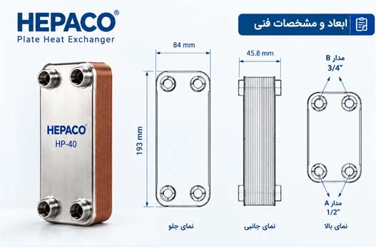 مبدل حرارتی هپاکو